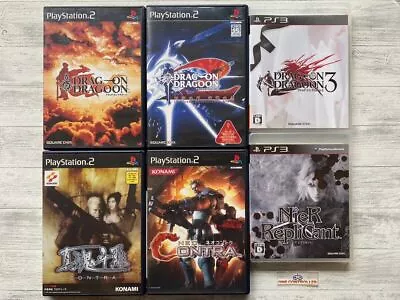 SONY PS 2 & 3 Drag-On Dragoon 1 & 2 & 3 Shin Contra Neo Contra & Nier Replicant • $241.34