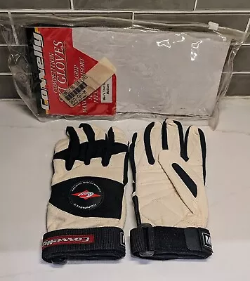 Men's Connelly Pro Tour Water Sking  Wakeboarding Gloves White Black Size Medium • $10