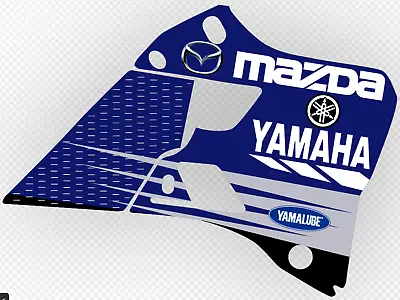 YAMAHA YZ 250 2001 Jeremy McGrath Replica Graphics Fits 1996 - 2001 Complete Kit • $269.95