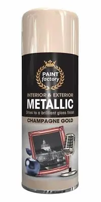 £6.58 • Buy All-Purpose Aerosol Spray Paint Matt Gloss Satin Primer Metal Wood Plastic 400ML