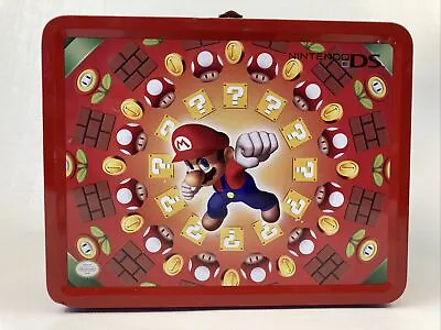 Nintendo Super Mario Bros Nintendo DS Tin Lunch Box Empty • $18.74