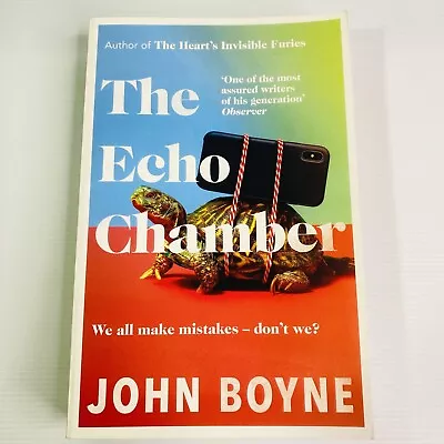 The Echo Chamber By John Boyne Genealogy Life Family Social Media Paperback Book • £8.27