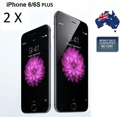 2 X Tempered Glass Screen Film Protector For Apple IPhone 6S Plus 5.5-inch • $4