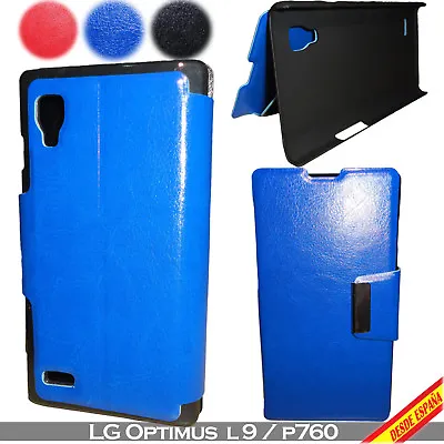 Cover PU Leather For LG Optimus L9 P760 Support Horizontal Leather Cover Case • $2.26