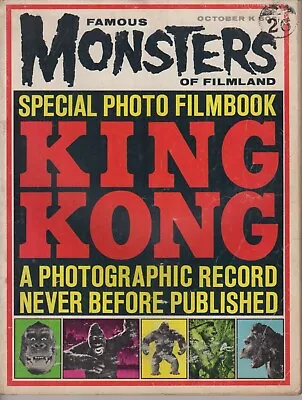 Famous Monsters Of Filmland Magazine Issue 25 October 1963 2/6d Stamp On Cover • £25