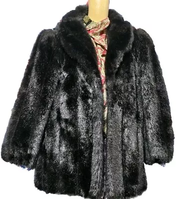 American Signature Vintage Faux Fur Jacket Women's Size 12 Excellent Condition  • $45.95