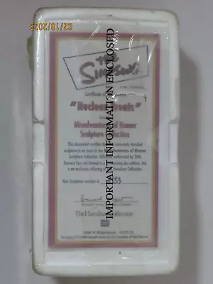 £58.02 • Buy 2004 Hamilton Collection The Simpsons Misadventures Of Homer Nuclear Treats NIP