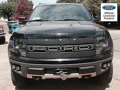 Ford Raptor Svt F-150 Grille Letters W/ Outlines Stickers Vinyl Decals 2012 2013 • $34.95