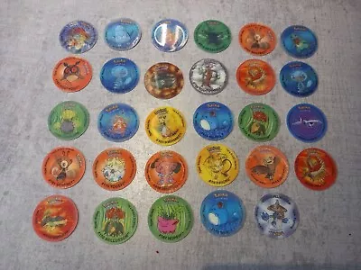 29 X Pokemon Tazo Walkers 2001  Pogs Holo  • £18.99