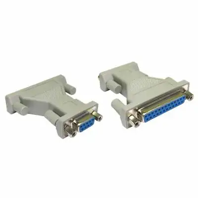 9 Pin Female To 25 Pin FEM ALE ADAPTER RS232 9 PIN FEMALE TO 25 PIN FEMALE GEND • £4.76