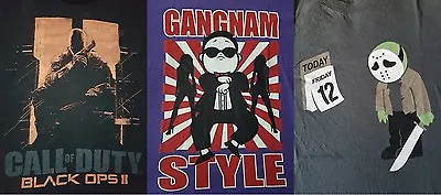 Gangnam Style Jason Friday The 13 Call Of Duty Boy Black Ops II Men Shirt MEDIUM • $9.99