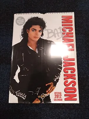 Michael Jackson Bad Official 2012 Calendar 25th Anniversary New Sealed • $12.42