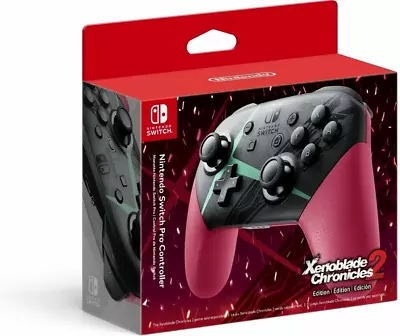 Nintendo Switch Pro Controller - Xenoblade Chronicles 2. US FREE SHIPPING • $35.59