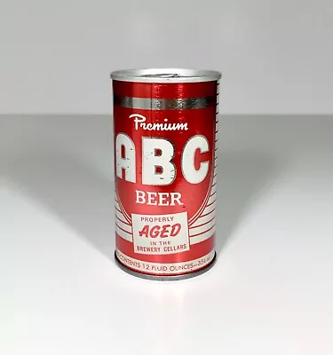 ABC ALE BEER METAL STEEL CAN 12 OZ ALUMINUM STAY TAB TOP VINTAGE 70s BO EMPTY • $8