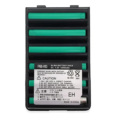 New Battery FNB-57 FNB-83 For Yaesu Vertex VX-800U VX-420 VX-424 VX-427 VX-800V • $19.55