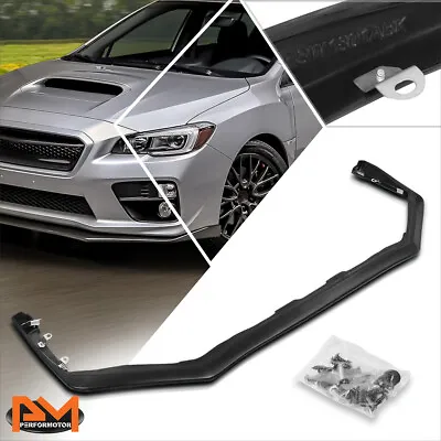 For 15-17 Subaru WRX / WRX STI Sedan V-Limited Front Bumper Lower Lip Body Kit • $90.89