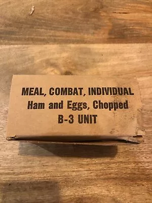 Vietnam War Era MCI C-Ration Ham And Eggs Chopped Complete  • $114.99