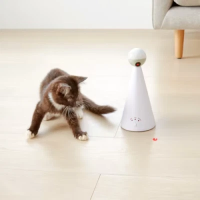$19.72 • Buy Cat Laser Toy Automatic Rotating LED Interactive Training Battery Rotating Laser
