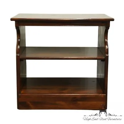 $594.99 • Buy ETHAN ALLEN Antiqued Pine Old Tavern Rustic Americana 26  Accent Tiered Open ...