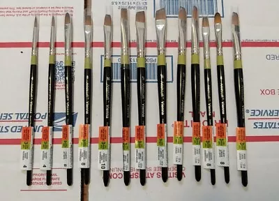 🖌️ Artists Loft VIENNA Paint Brushes BRAND NEW Lot Of  13  • $9.99