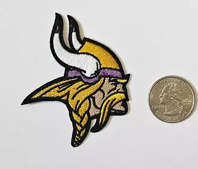 Minnesota Vikings Skol! Nfl Logo Embroidered Iron On Sew On Patch Fs • $4.49