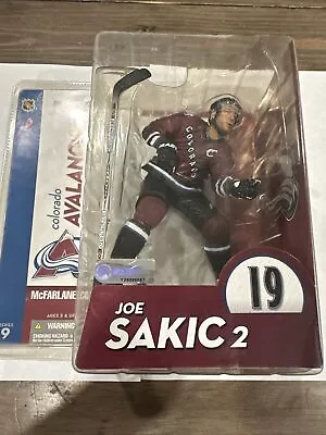 McFarlane Sports NHL  Series 9 Joe Sakic 2  Avalanche Variant Figure. NIP. • $19.99
