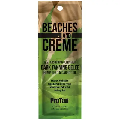£3.30 • Buy Pro Tan Beaches And Creme Collection Sunbed Tanning Lotion Cream Sachet And Tube