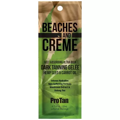 £3.30 • Buy Pro Tan Beaches And Creme Collection Sunbed Tanning Lotion Cream Sachet And Tube