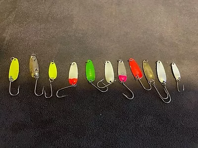 Vintage Dick Nite Fishing Lures Trout Spoons 11 • $25