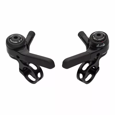 MicroSHIFT Thumb Shifter Set 9-Speed Double/Triple  Compatible Black • $84.75