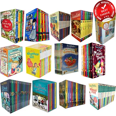 £19.95 • Buy Enid Blyton Series Books Collection Set Famous Five, Secret Seven, Adventure 