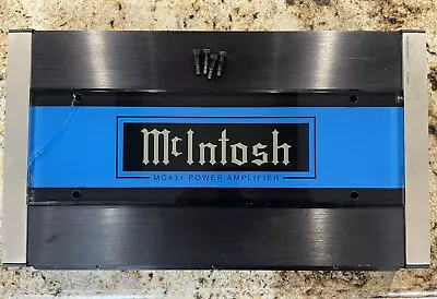 💣💥 McIntosh MC431 100W 4-Channel Audio Power Amplifier - Black • $599