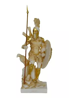 Ares Mars - Greek Roman God Of War Spirit Of Battle - Alabaster Statue  • $69.90