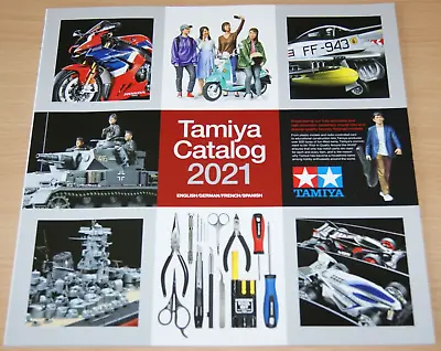 Tamiya 64431 Model Kit Catalogue/Catalog 2021 (English/German/French/Spanish) • £14.99