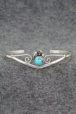 Turquoise & Sterling Silver Bracelet - Max Calladitto • £57.01