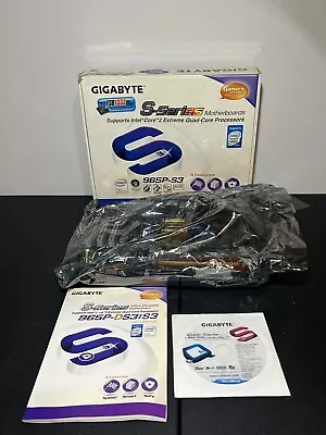 Untested - Gigabyte GA-965P-S3 -  Intel Core 2 Duo  6400 2.13GHz • $19.99