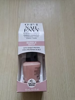 £8 • Buy O.P.I Nail Envy Nail Strengthener Bubble Bath 15 Ml With Bag