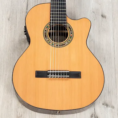 Kremona Fiesta F65CW-7S 7-String Classical Acoustic-Electric Guitar Red Cedar • $1699