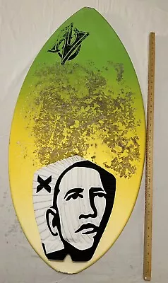 $30 • Buy Zap Skimboard Barack Obama Icon Series X-Trak Tail Traction Pad