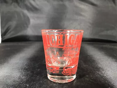 Vintage Mackinac Bridge Michigan Grand Hotel Souvenir Shot Glass • $5