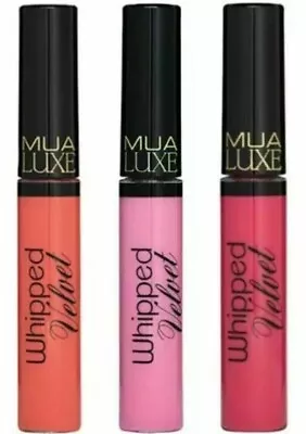 MUA Luxe Whipped Velvet Lipgloss Lip Gloss ~ Choose Your Shade • £2.99