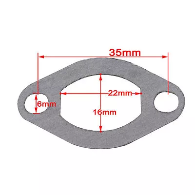 Intake Manifold Gasket Kit Fits Carburetor 49cc 66cc 80cc Motorized Bicycle • $7.02