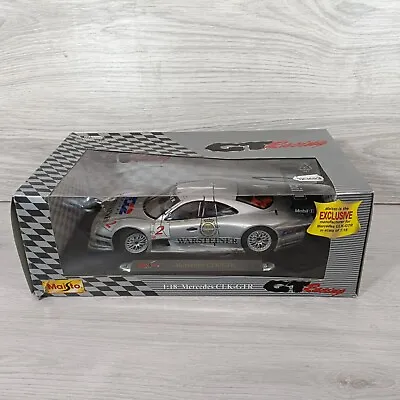 Maisto Mercedes Benz CLK GTR Scale 1:18 38848 #2 Warsteiner • $37.29