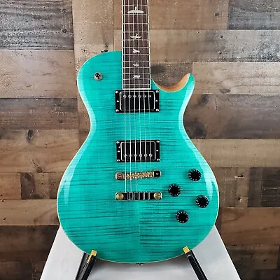 PRS SE McCarty 594 Singlecut Turquoise Free Ship Gig Bag 715 • $809