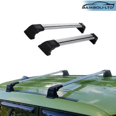 ALU Top ROOF RACK CROSS BARS CROSS RAIL LOCKABLE FITS VW AMAROK V3 (2010-2018) • $108.20