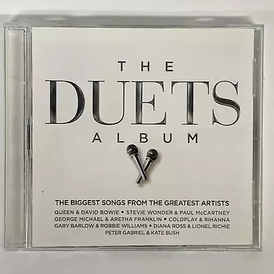 THE DUETS ALBUM - V/A 2CD Queen & David Bowie Elton John & KiKi Dee Sonny & Cher • £2.99