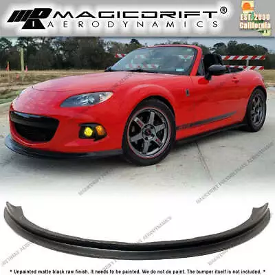 For 13-15 Mazda Miata MX-5 MDA Track Style Front Bumper Chin Spoiler Lip Kit • $69.88