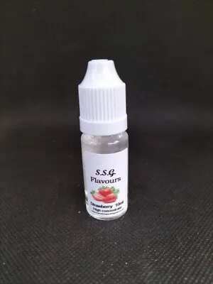 Strawberry Highly Concentrated Liquid Food Flavouring Cake Candy Baking Sweets  • £1.99