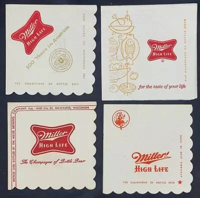 Vintage Beer Napkins - Miller Brewing Co. - Milwaukee WI - (group 3) • $5