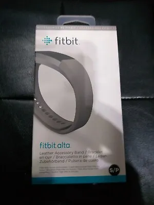 $16.90 • Buy Fitbit Alta Leather Accessory Band - Graphite , Small 
